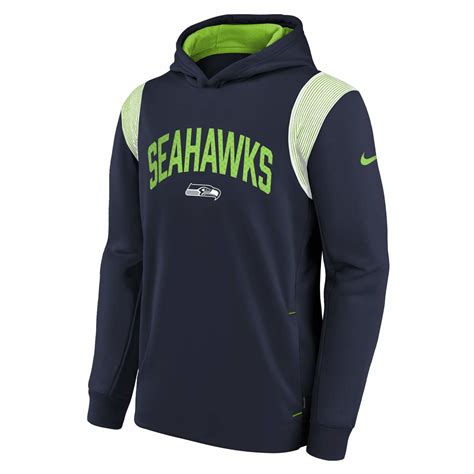 seattle seahawks nike therma kapuzenpullover herren|Seattle Seahawks Men’s Nike Therma NFL Pullover Hoodie.